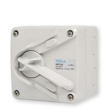 32A Large Tesla Single Pole Isolator