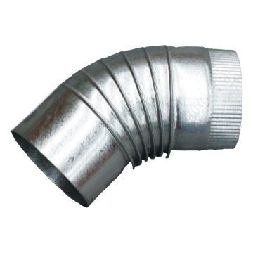 45 Degree Gas Heating Bend 100mm