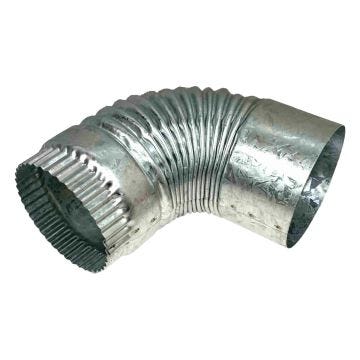 90 Degree Gas Heating Bend 100mm
