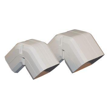 Corner Wall Elbow 110mm