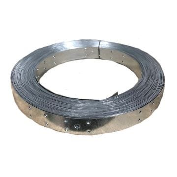 Galvanised Strap Perforated Hoop Iron 15m
