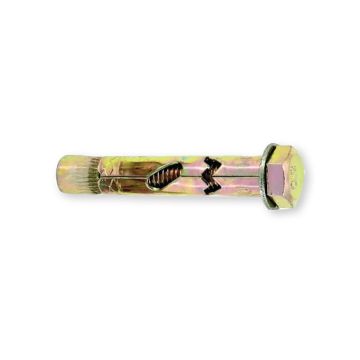 M10 Flush Mason Bolt  Wall Anchor - Length 55mm
