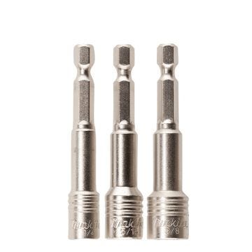 Makita XPS 65mm Mixed Magneitc Nutsetter 3 Pack
