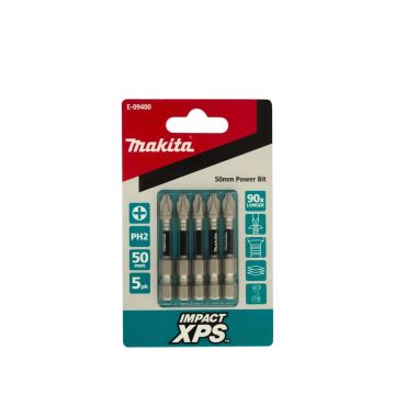 Makita XPS Ph2 x 50mm Insert Bit 5 Pack