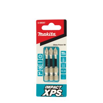 Makita XPS Pz1 x 50mm Insert Bit 3 Pack