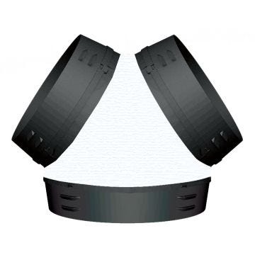 Quick Connect Y Fitting 250mm Inlet