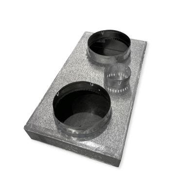Return Air Box with Fresh Air 1150 x 550mm