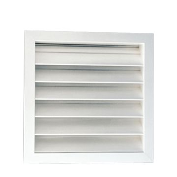 Square Outside Air Louvre 350 x 350mm Neck / 404 x 404mm Face