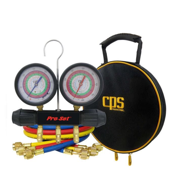 CPS 1/2"-20 Unf Dual R410/R32 Manifold Set main product photo