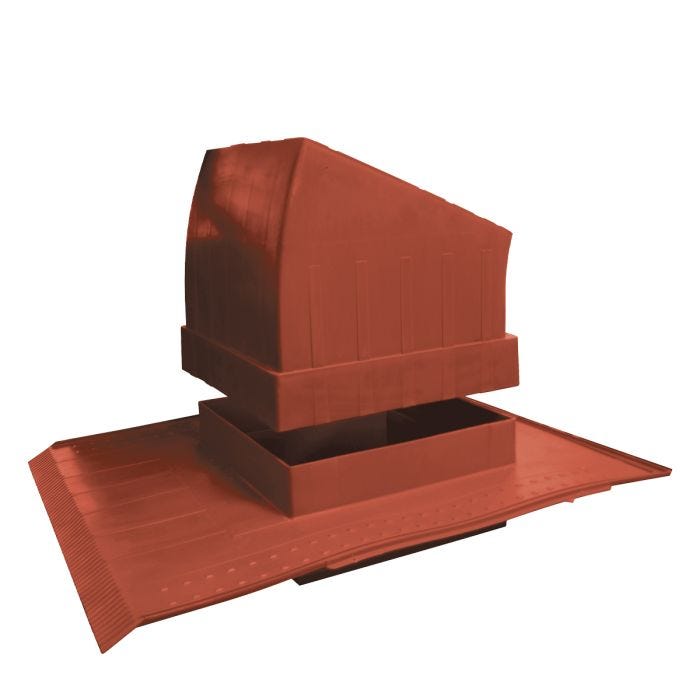 Plastic Angled Evaporative Drop X Kits 550 x 1150mm main product photo