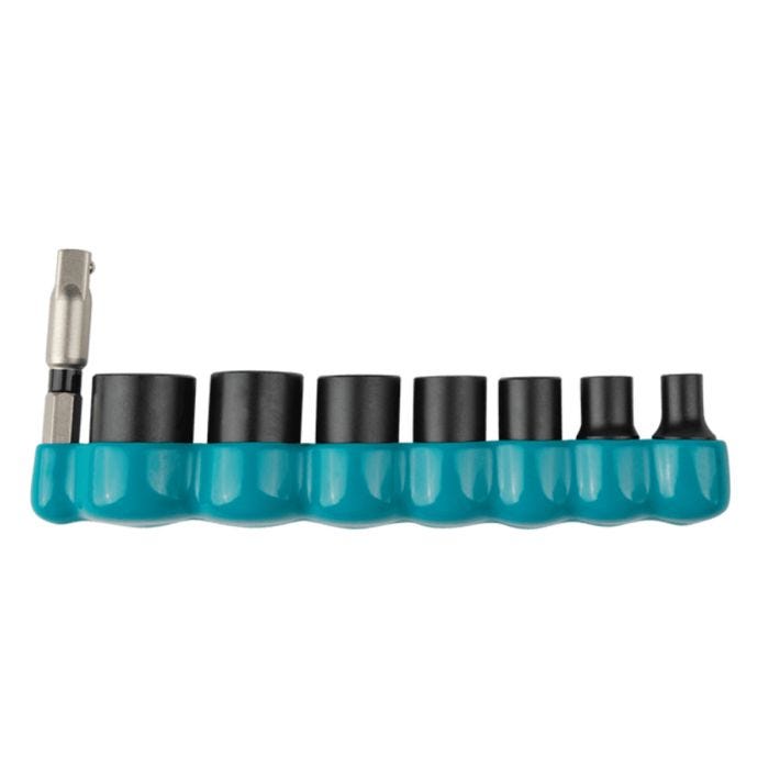 Makita XPS 1/4 Sae Impact Socket Set 8 Piece main product photo