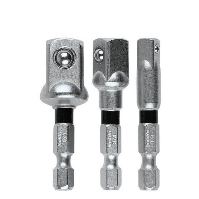 Makita XPS Mixed 50mm Socket Adapter 3 Pack main product photo
