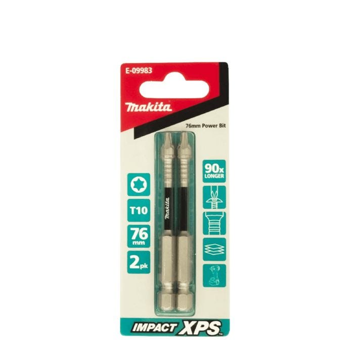 Makita XPS T10 x 75mm Insert Bit 2 Pack main product photo