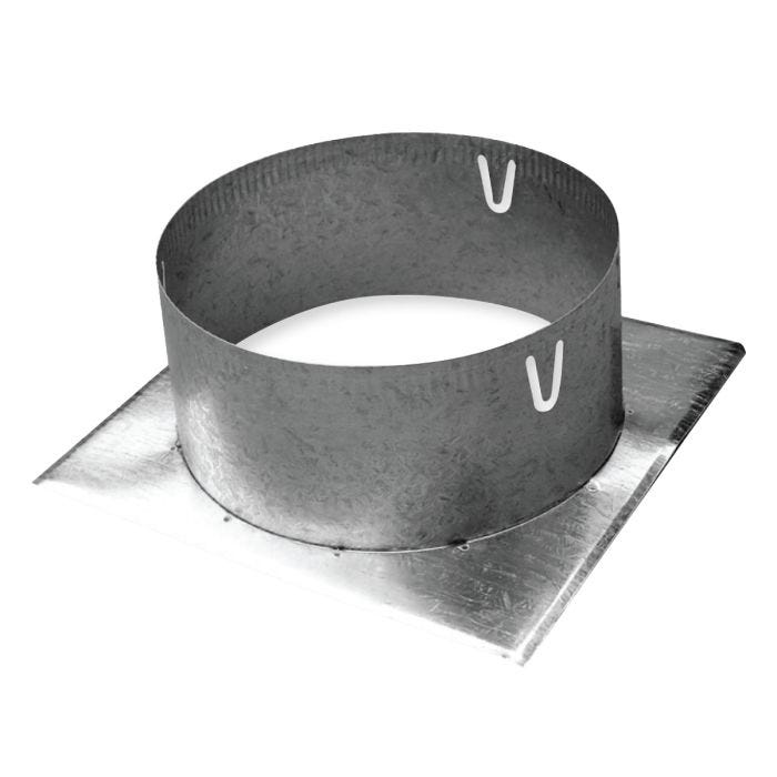 Plate Mounted Start Collar 450 x 450 x 100mm / 400mm Spigot main product photo
