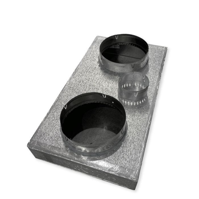 Return Air Box with Fresh Air 1150 x 550mm main product photo