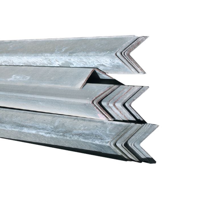 2 Metre Galvanised Steel Unit Angles 2mm Gauge main product photo